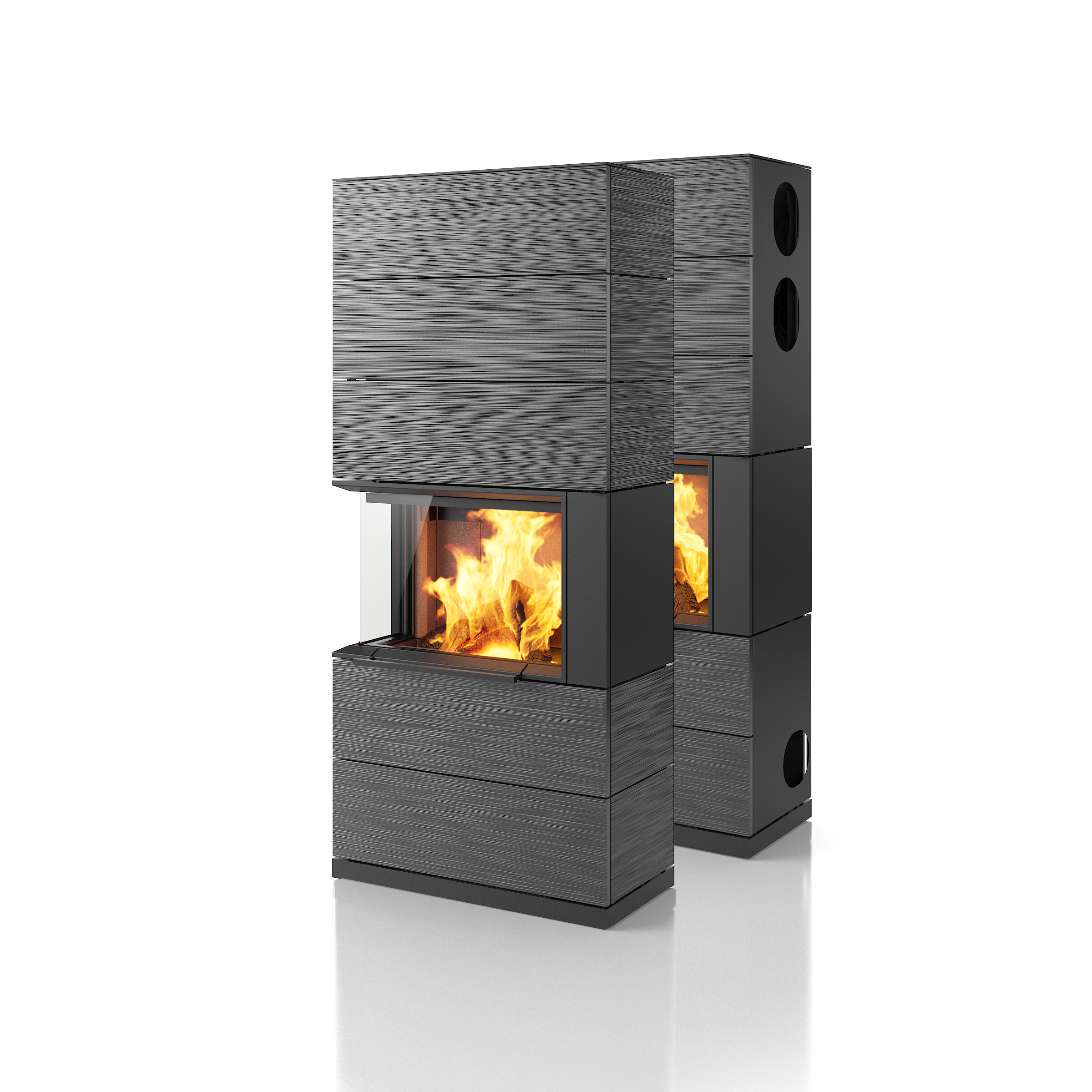 PADUA 185, Bekleding aan beide zijden of staal met vakken